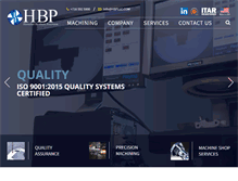 Tablet Screenshot of hbpllc.com